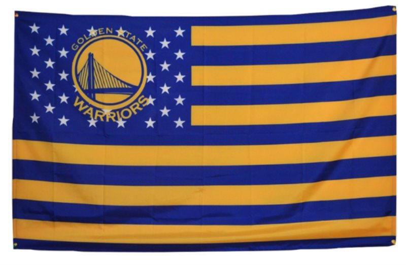NBA Golden State Warriors Team Flag 1