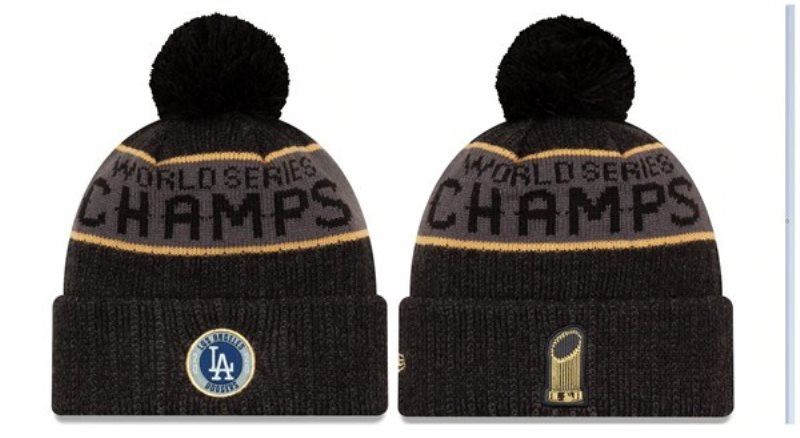 MLB Los Angeles Dodgers 2020 World Series Champions Knit Hat