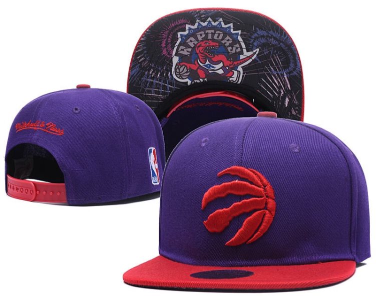 NBA Toronto Raptors Purple Snapback Hat