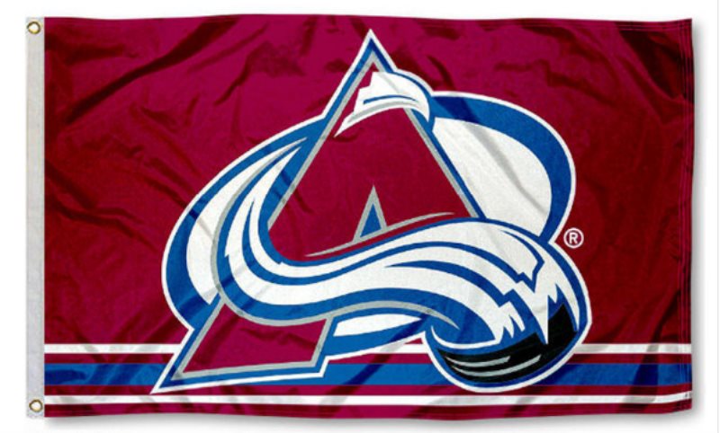NHL Colorado Avalanche Team Flag 3