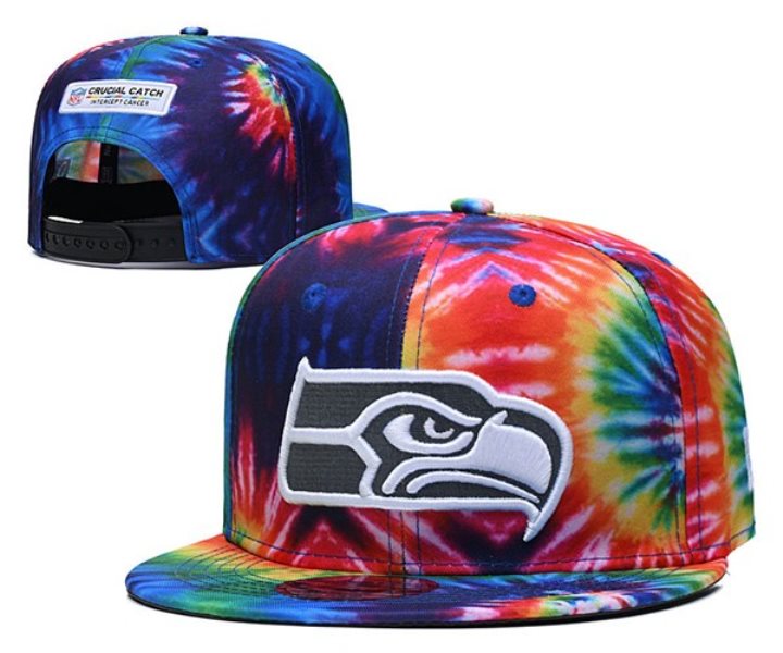 NFL Seahawks Stitched Crucial Catch Snapback Hats 053