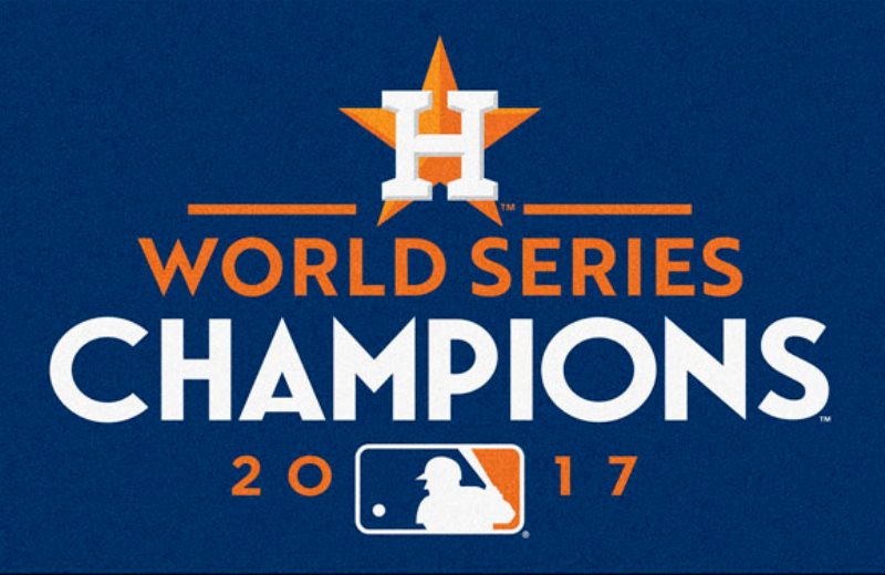 MLB Houston Astros 2017 World Series Champions Flag 3