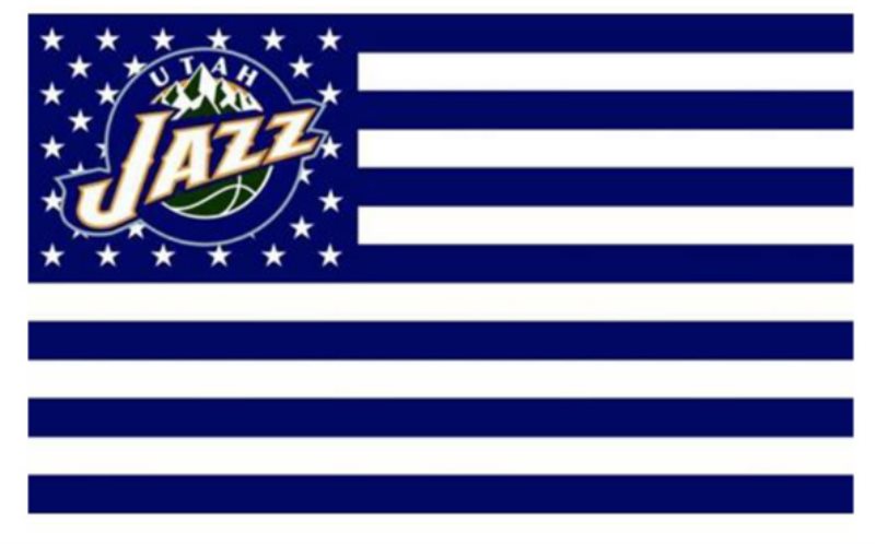 NBA Utah Jazz Team Flag 1