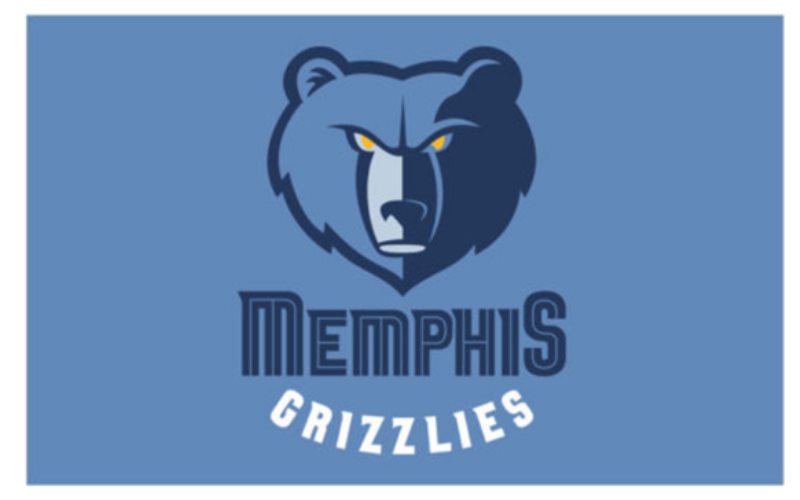 NBA Memphis Grizzlies Team Flag 2
