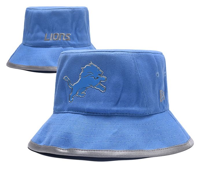 NFL Lions Wide Blue Hat