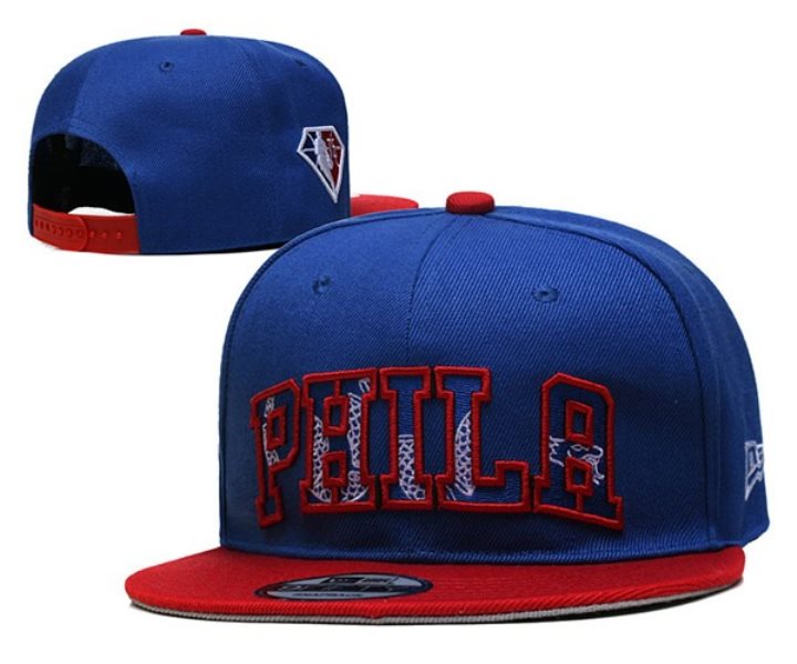 Philadelphia 76ers Snapback Hats 010
