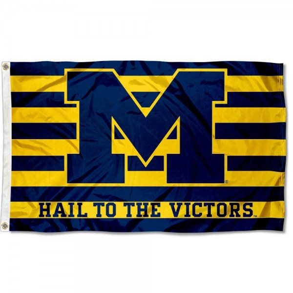 NCAA Michigan Wolverines Flag 3
