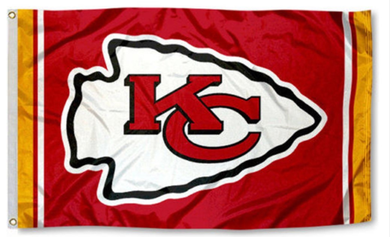 NFL Kansas City Chiefs Team Flag 1