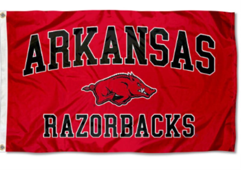 NCAA Arkansas Razorbacks Flag 5