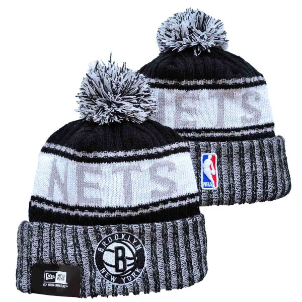 NBA Nets Knit Black Hat