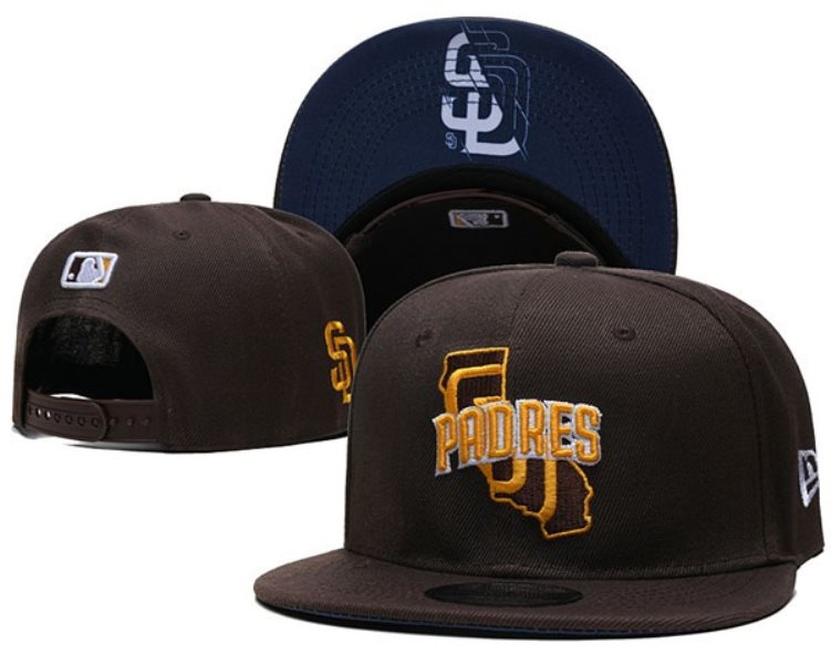 San Diego Padres Snapback Hats 003