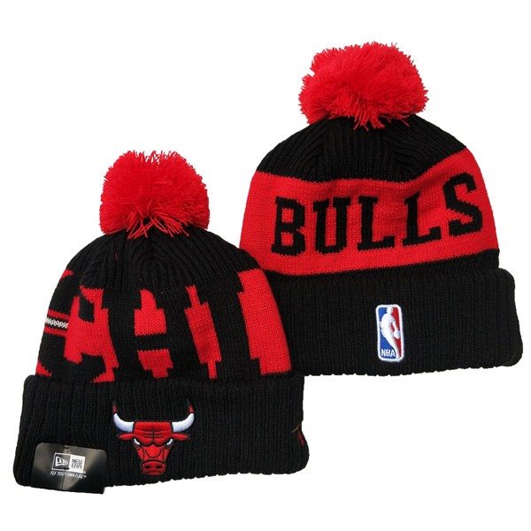 Chicago Bulls Knit Hats 037