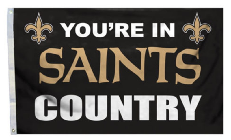 NFL New Orleans Saints Team Flag 4
