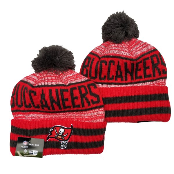 NFL Buccaneers Red Knit Hat