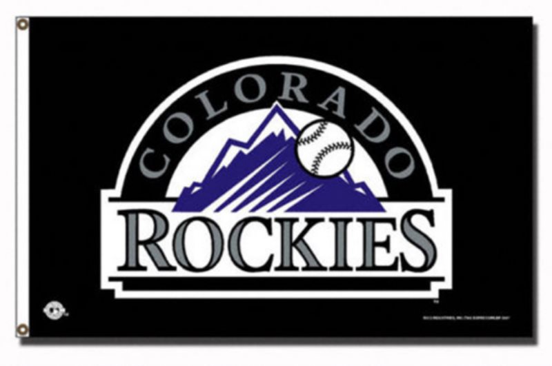 MLB Colorado Rockies Team Flag 2