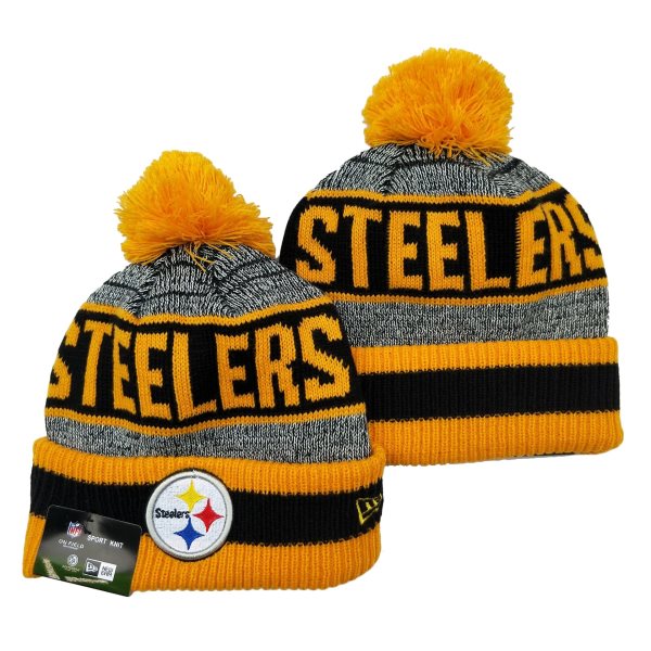 NFL Steelers Black 2021 Knit Hat