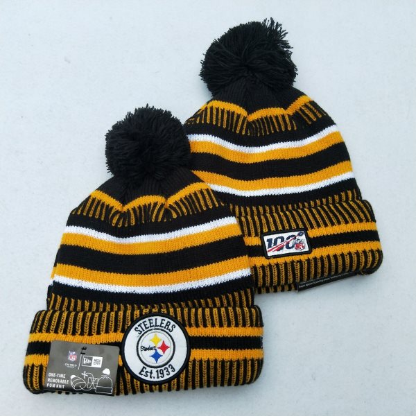 NFL Pittsburgh Steelers 100th Knit Hat