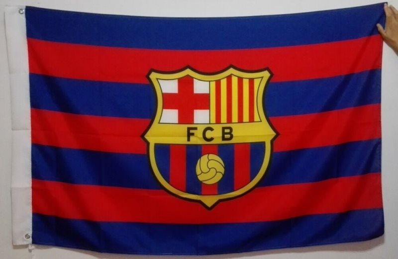 Barcelona FC Team Flag 1