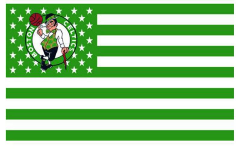NBA Boston CelticsTeam Flag 1