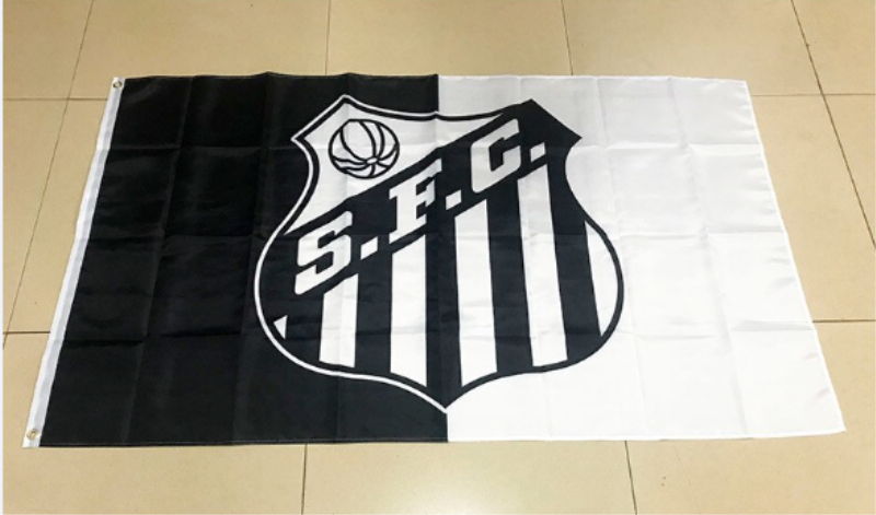 Brazil Santos Futebol Clube FC Team Flag 2