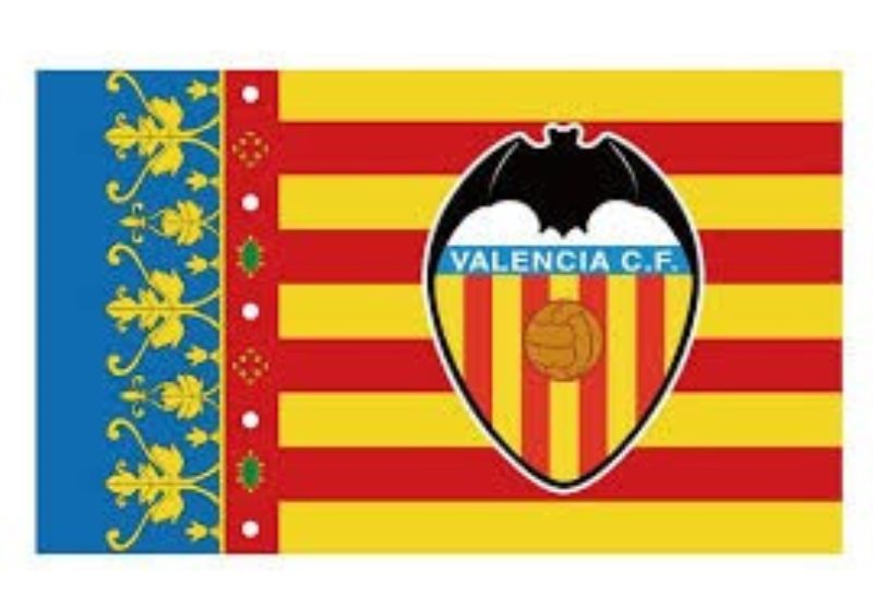valencia FC Team Flag 1