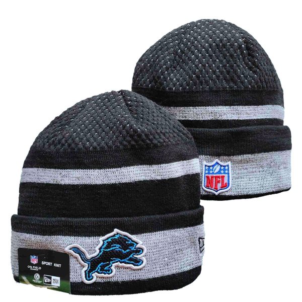 NFL Lions Black 2021 Knit Hat