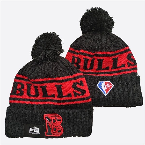 Chicago Bulls Knit Hats 036