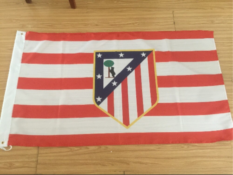 Atletico Madrid FC Team Flag 1