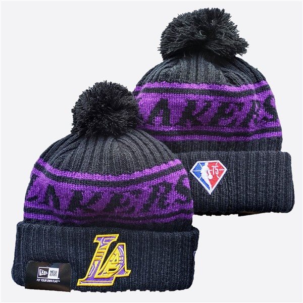 Los Angeles Lakers Knit Hats 035