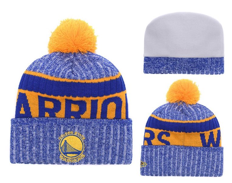NBA Warriors Team Logo Knit Hat YD