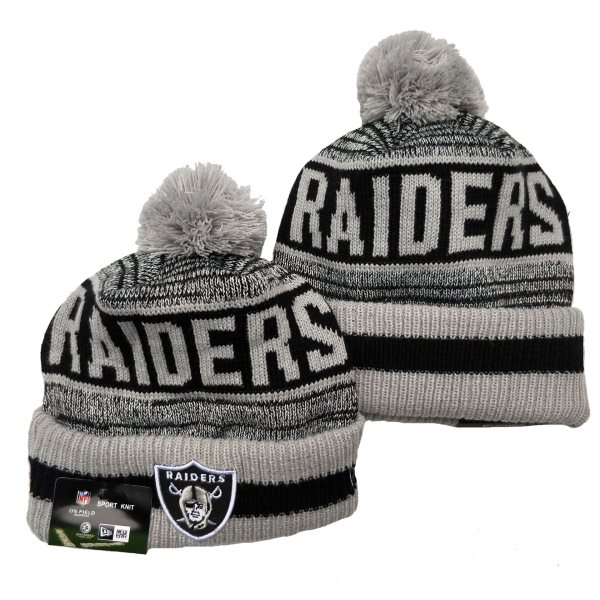 NFL Raiders Grey 2021 New Knit Hat