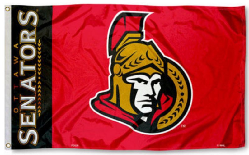 NHL Ottawa Senators Team Flag 2