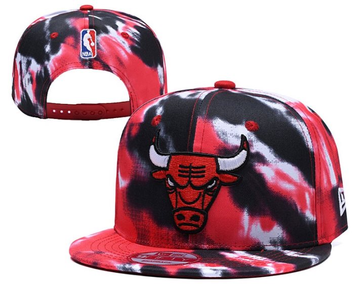 NBA Bulls Fresh Logo Fashion Adjustable Hat YD