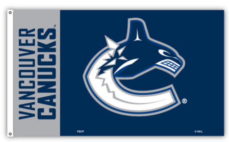 NHL Vancouver Canucks Team Flag 2