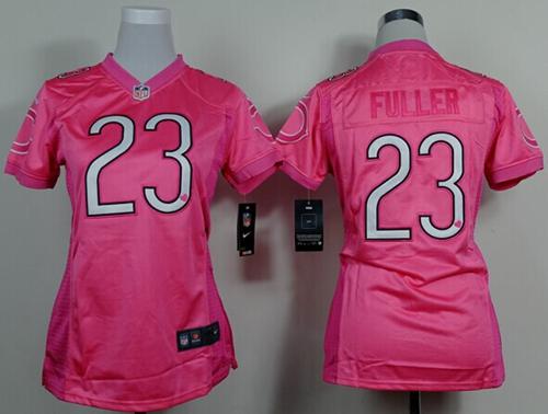 Nike Bears #23 Kyle Fuller Pink Women's Be Luv'd Stitched NFL New Elite Jersey
