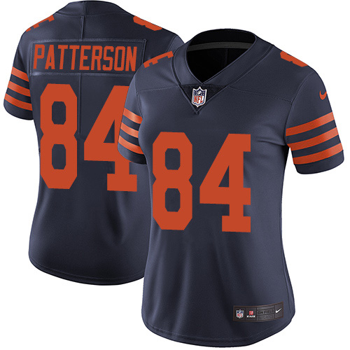 Nike Bears #84 Cordarrelle Patterson Navy Blue Alternate Women's Stitched NFL Vapor Untouchable Limited Jersey