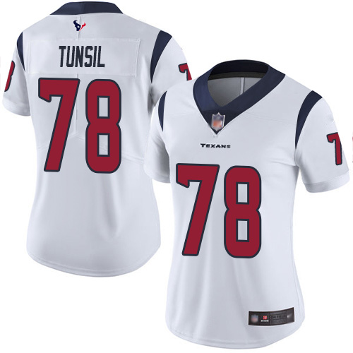 Nike Texans #78 Laremy Tunsil White Women's Stitched NFL Vapor Untouchable Limited Jersey