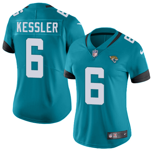 Nike Jaguars #6 Cody Kessler Teal Green Alternate Women's Stitched NFL Vapor Untouchable Limited Jersey