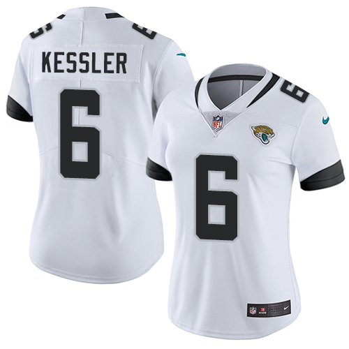 Nike Jaguars #6 Cody Kessler White Women's Stitched NFL Vapor Untouchable Limited Jersey