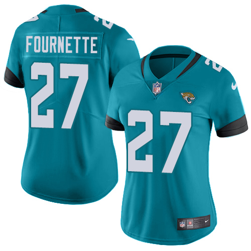 Nike Jaguars #27 Leonard Fournette Teal Green Alternate Women's Stitched NFL Vapor Untouchable Limited Jersey