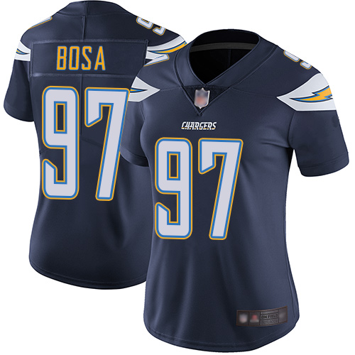 Nike Chargers #97 Joey Bosa Navy Blue Team Color Women's Stitched NFL Vapor Untouchable Limited Jersey