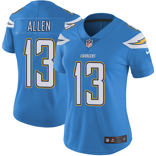 Nike Chargers #13 Keenan Allen Electric Blue Alternate Women's Stitched NFL Vapor Untouchable Limited Jersey