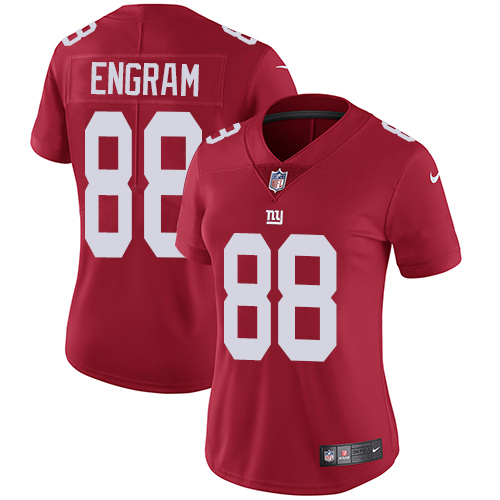Nike Giants #88 Evan Engram Red Alternate Women's Stitched NFL Vapor Untouchable Limited Jersey