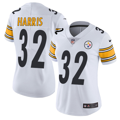 Nike Steelers #32 Franco Harris White Women's Stitched NFL Vapor Untouchable Limited Jersey