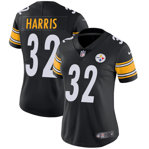Nike Steelers #32 Franco Harris Black Team Color Women's Stitched NFL Vapor Untouchable Limited Jersey