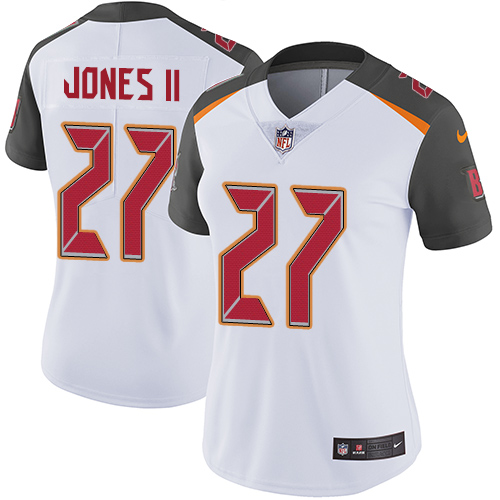 Nike Buccaneers #27 Ronald Jones II White Women's Stitched NFL Vapor Untouchable Limited Jersey