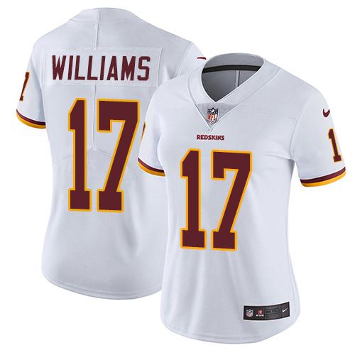 Nike Redskins #17 Doug Williams White Women's Stitched NFL Vapor Untouchable Limited Jersey