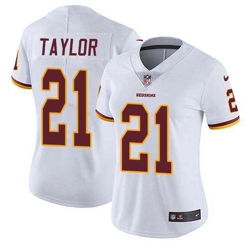 Nike Redskins #21 Sean Taylor White Women's Stitched NFL Vapor Untouchable Limited Jersey