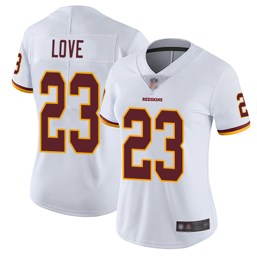 Nike Redskins #23 Bryce Love White Women's Stitched NFL Vapor Untouchable Limited Jersey