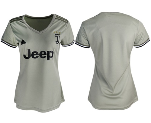 Women's Juventus Blank Away Soccer Club Jersey